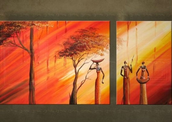 Sinis embargo Registratie Afrikaanse schilderijen | Schilderijen XL